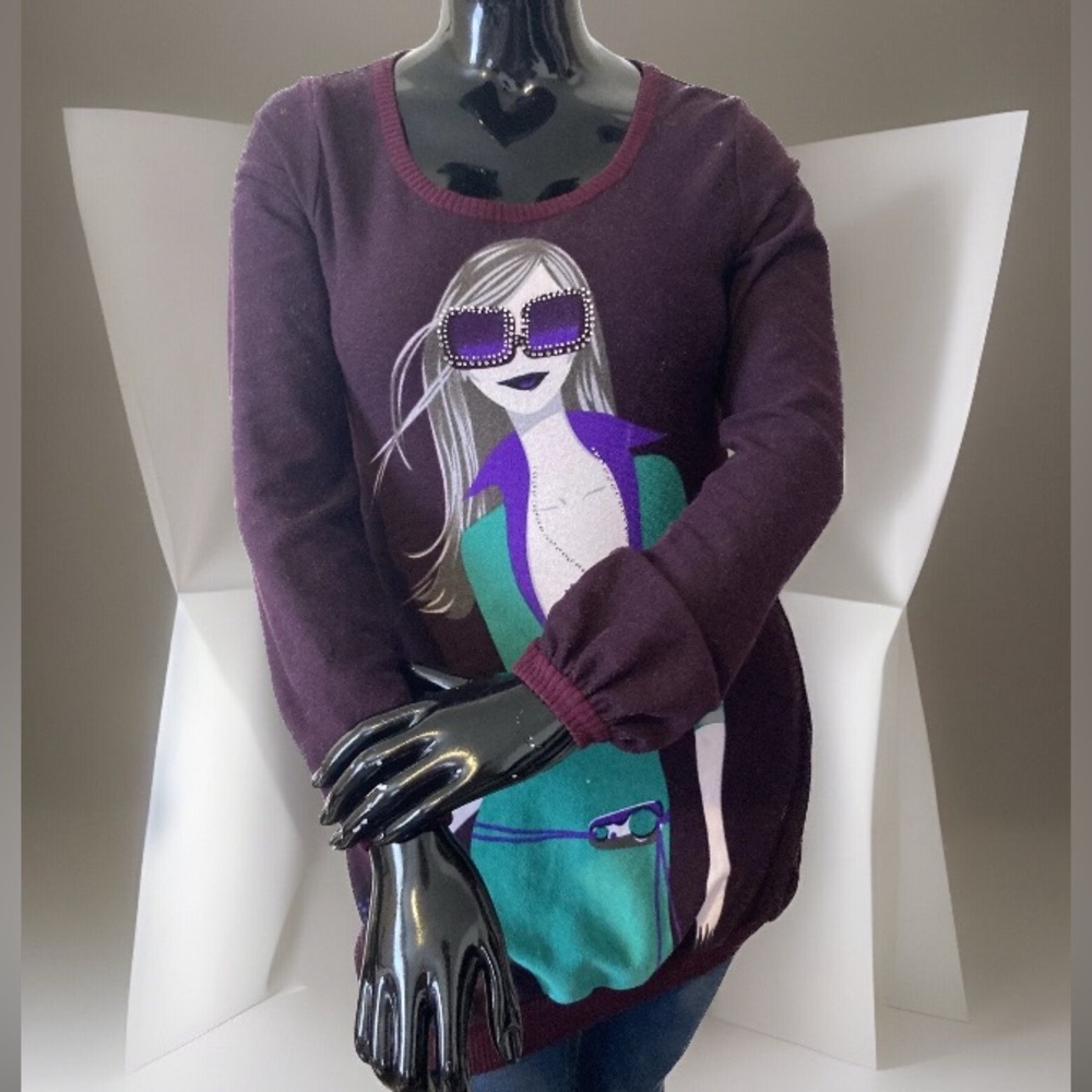 Liangli Hongxiu Wollen Sweater, Size L